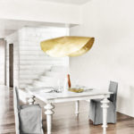 Angers Nantes Cholet Saumur Icones Gervasoni suspension luminaire Brass 96 Or Laiton Paola Navone 5