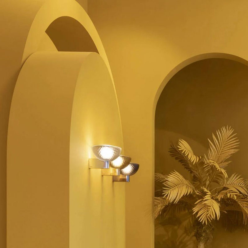 Angers Nantes Cholet Saumur Icones Kartell Applique cristal chrome Fata Piero Lissoni 4