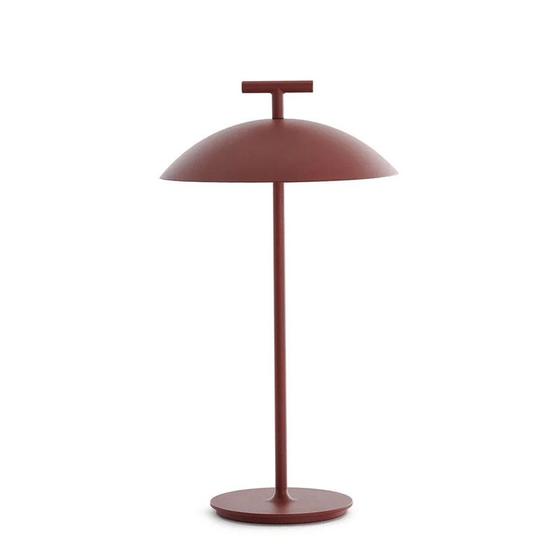 Angers Nantes Cholet Saumur Icones Kartell Lampe a poser Batterie Geen A Rouge Brique Ferruccio Laviani 