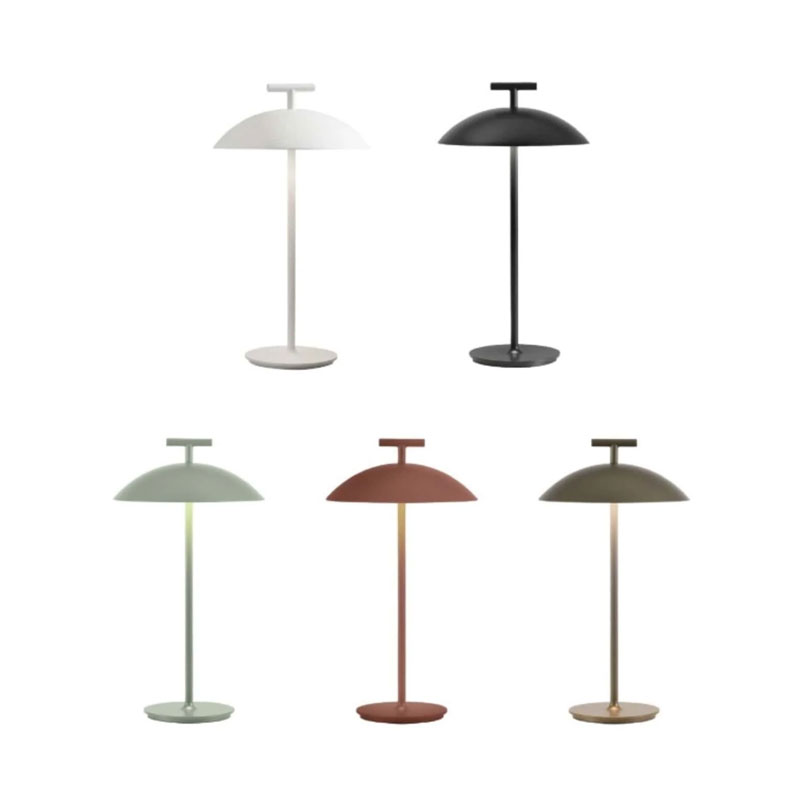 Angers Nantes Cholet Saumur Icones Kartell Lampe a poser Batterie Geen A noir Ferruccio Laviani 3