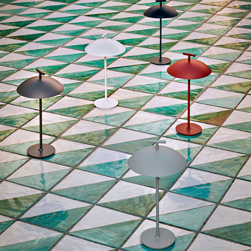 Angers Nantes Cholet Saumur Icones Kartell Lampe a poser Batterie Geen A noir Ferruccio Laviani 5