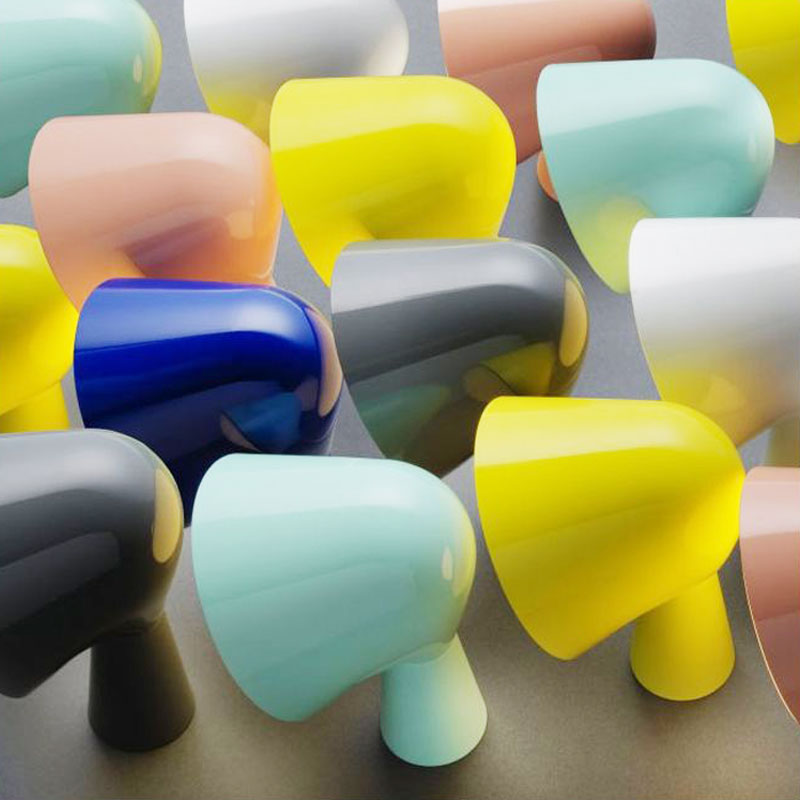 Angers Nantes Cholet Saumur Icones Kartell Lampe a poser Binic Blanc Foscarini Ionna Vautrin 4