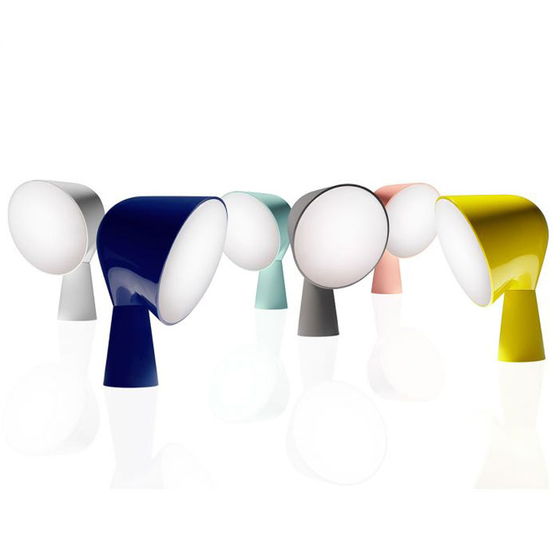 Angers Nantes Cholet Saumur Icones Kartell Lampe a poser Binic vert d'eau Foscarini Ionna Vautrin