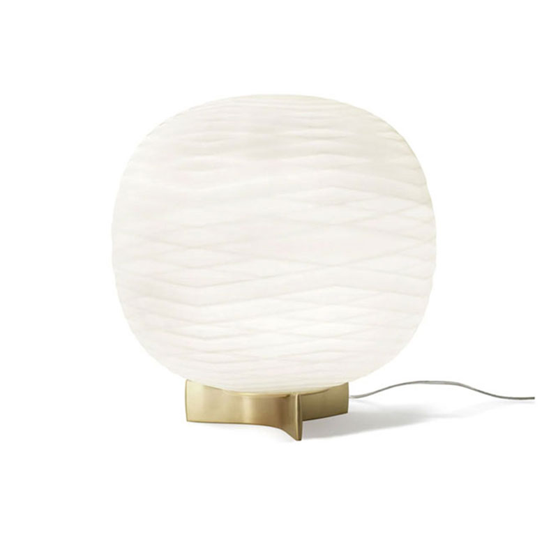 Angers Nantes Cholet Saumur Icones Kartell Lampe a poser Gem Foscarini Blanc verre Ludovica et Roberto Palomba 10