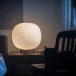 Angers Nantes Cholet Saumur Icones Kartell Lampe a poser Gem Foscarini Blanc verre Ludovica et Roberto Palomba 6