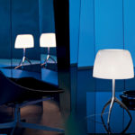 Angers Nantes Cholet Saumur Icones Kartell Lampe a poser Lumiere Grande blanc Foscarini noir Rodolfo Dordoni 2