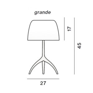 Angers Nantes Cholet Saumur Icones Kartell Lampe à poser Lumière Grande blanc Foscarini noir Rodolfo Dordoni 6