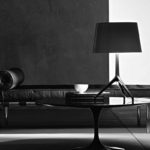 Angers Nantes Cholet Saumur Icones Kartell Lampe a poser Lumiere Lumière XXL aluminium chromé noir Foscarini  Rodolfo Dordoni 6