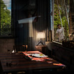 Angers Nantes Cholet Saumur Icones Kartell Lampe a poser Lumiere Lumière XXS aluminium chromé noir Foscarini Blanc Rodolfo Dordoni 2