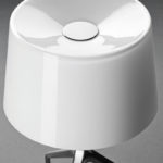 Angers Nantes Cholet Saumur Icones Kartell Lampe a poser Lumiere Lumière XXS aluminium chromé noir Foscarini Blanc Rodolfo Dordoni 4