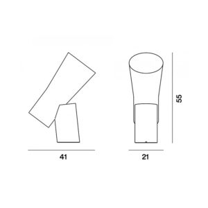 Angers Nantes Cholet Saumur Icones Kartell Lampe a poser Nile Blanc Carrare marbre foscarini Rodolfo Dordoni1