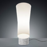 Angers Nantes Cholet Saumur Icones Kartell Lampe a poser Nile Blanc Carrare marbre foscarini Rodolfo Dordoni7