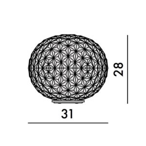 Angers Nantes Cholet Saumur Icones Kartell Lampe a poser Planet cristal Tokujin Yoshioka 6