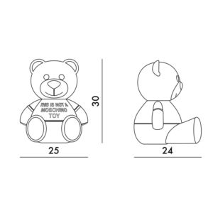 Angers Nantes Cholet Saumur Icones Kartell Lampe a poser Teddy Bear TOY Jeremy Scott Moschino 7
