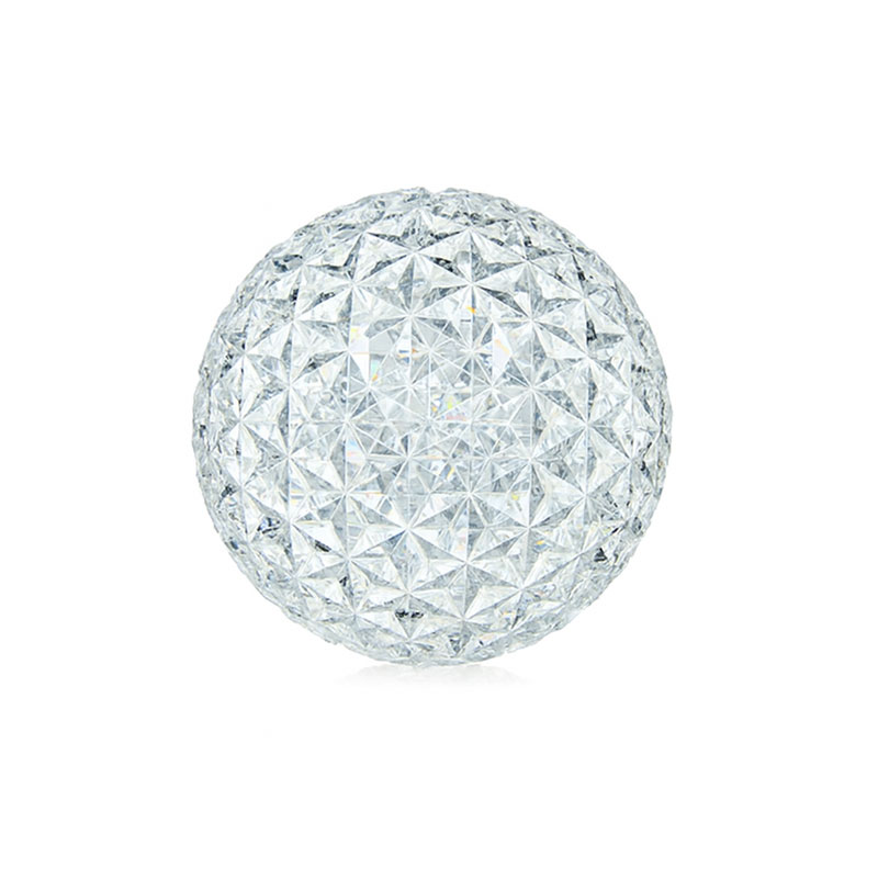 Angers Nantes Cholet Saumur Icones Kartell Lampe a poser batterie mini Planet cristal Tokujin Yoshioka 0