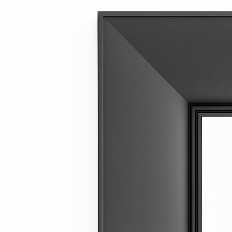 Angers Nantes Cholet Saumur Icones Kartell Miroir Francois Ghost noir Mat Philippe Starck 0