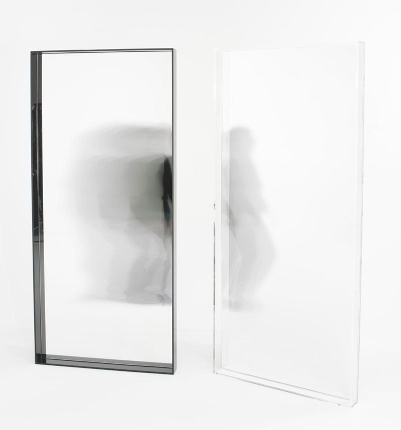 Angers Nantes Cholet Saumur Icones Kartell Miroir Only me Noir 180x80 Philippe Starck 04