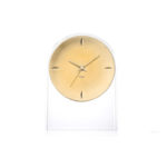 Angers Nantes Cholet Saumur Icones Kartell Objet deco Air du temps Horloge transparent Or Eugeni Quitllet 1