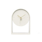 Angers Nantes Cholet Saumur Icones Kartell Objet deco Air du temps Horloge transparent blanc Eugeni Quitllet 