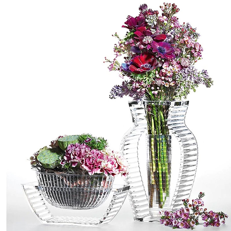 Angers Nantes Cholet Saumur Icones Kartell Objet deco vase I Shine cristal transparent Eugeni Quitllet 4