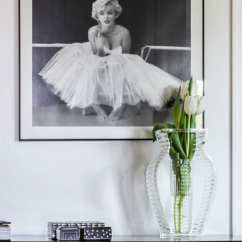 Angers Nantes Cholet Saumur Icones Kartell Objet deco vase I Shine cristal transparent Eugeni Quitllet 5