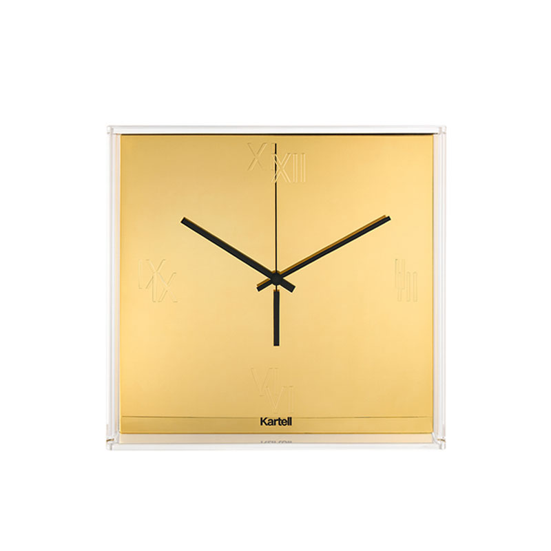 Angers Nantes Cholet Saumur Icones Kartell Objet deco vase U Shine cristal transparent Or Noir Eugeni Quitllet 0