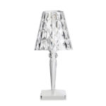 Angers Nantes Cholet Saumur Icones Kartell Tea lampe a poser Big Battery cristal Ferruccio Laviani 