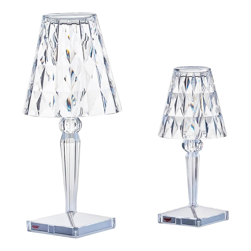 Angers Nantes Cholet Saumur Icones Kartell Tea lampe a poser Big Battery cristal Ferruccio Laviani 2