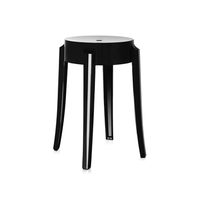 Angers Nantes Cholet Saumur Icones Kartell fauteuil noir Brillant Charles Ghost philippe starck 