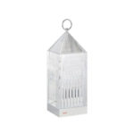 Angers Nantes Cholet Saumur Icones Kartell lampe a poser   Lantern cristal Fabio Novembre 