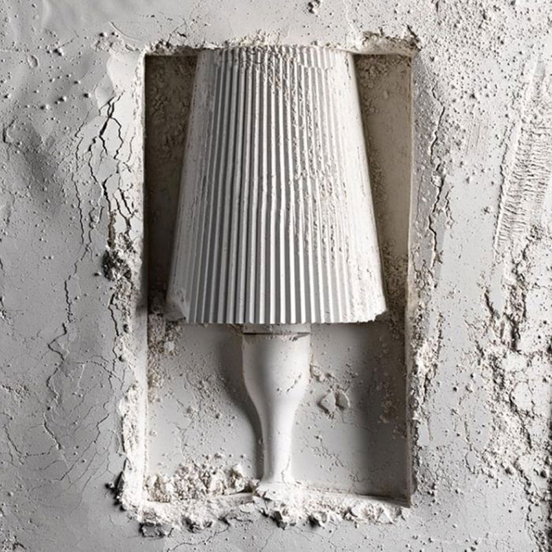 Angers Nantes Cholet Saumur Icones Kartell lampe a poser   Take Cristal Ferruccio Laviani 6