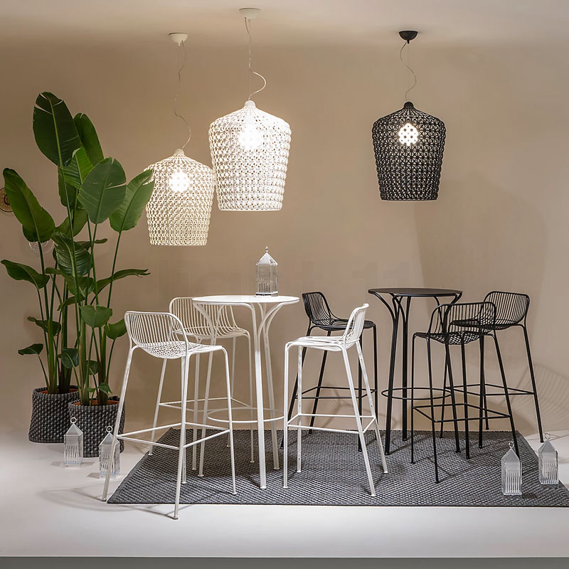 Angers Nantes Cholet Saumur Icones Kartell suspension Kabuki Noir Ferruccio Laviani 5