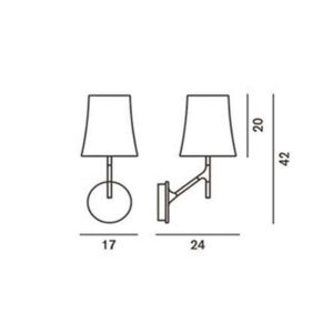 Angers Nantes Cholet Saumur Icones applique luminaire birdie foscarini blanc Ludovica et Roberto Palomba 7