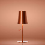 Angers Nantes Cholet Saumur Icones lampe a poser birdie cuivre picolla foscarini  Ludovica et Roberto Palomba 3