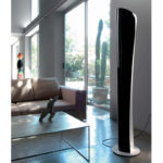 Angers Nantes Cholet Saumur Icones Artemide Lampadaire Cadmo Noir Blanc Luminaire design Karim Rashid 12