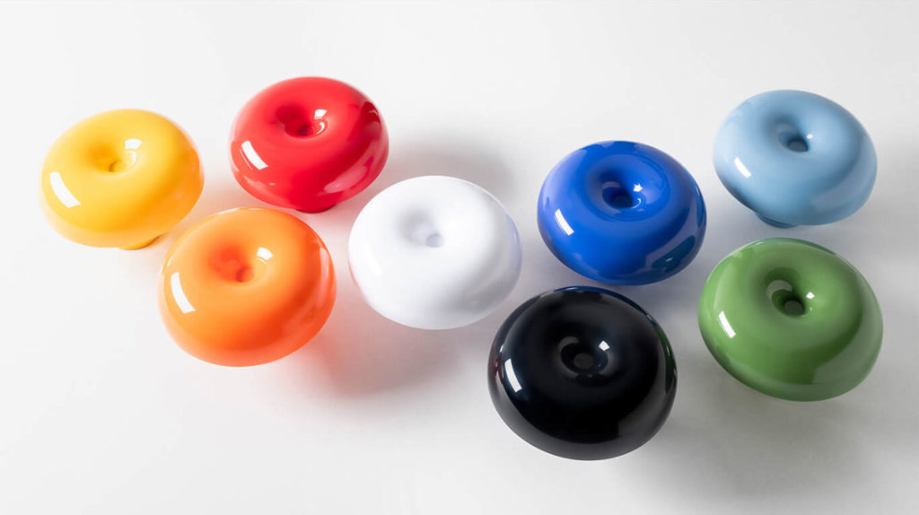 Angers Nantes Cholet Saumur Icones Artemide Lampe a poser Nessino Blanc Giancarlo Mattioli 8