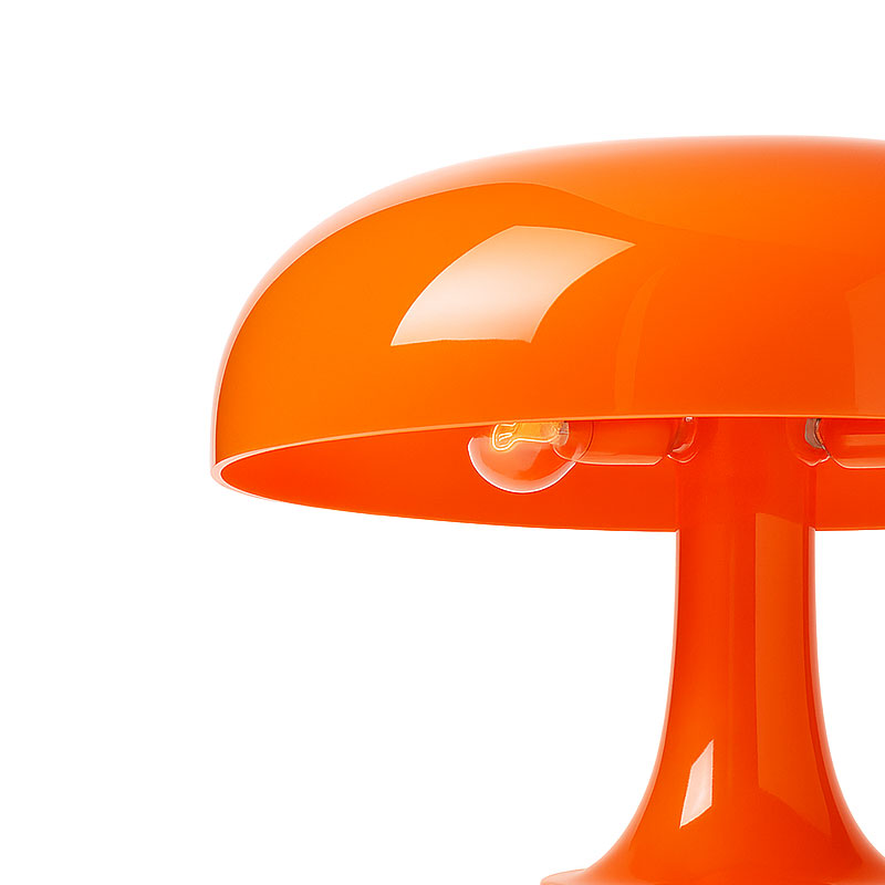 Angers Nantes Cholet Saumur Icones Artemide Lampe a poser Nessino Orange Giancarlo Mattioli 00