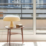 Angers Nantes Cholet Saumur Icones Artemide Lampe a poser Nesso Blanc Giancarlo Mattioli 8