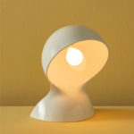 Angers Nantes Cholet Saumur Icones Artemide Lampe de table Dalu blanc Vico Magistretti 10