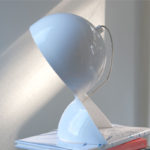 Angers Nantes Cholet Saumur Icones Artemide Lampe de table Dalu blanc Vico Magistretti 8