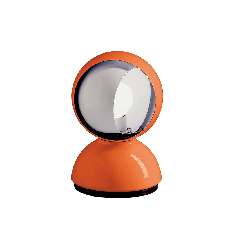 Angers Nantes Cholet Saumur Icones Artemide Lampe de table Eclisse Orange Vico Magistretti 0