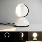 Angers Nantes Cholet Saumur Icones Artemide Lampe de table Eclisse Orange Vico Magistretti 6