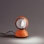 Angers Nantes Cholet Saumur Icones Artemide Lampe de table Eclisse Orange Vico Magistretti 7