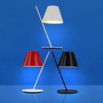 Angers Nantes Cholet Saumur Icones Artemide Lampe de table La Petite noir Quaglio Simonelli 12