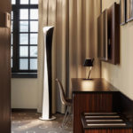 Angers Nantes Cholet Saumur Icones Artemide Lampe de table La Petite noir Quaglio Simonelli 2