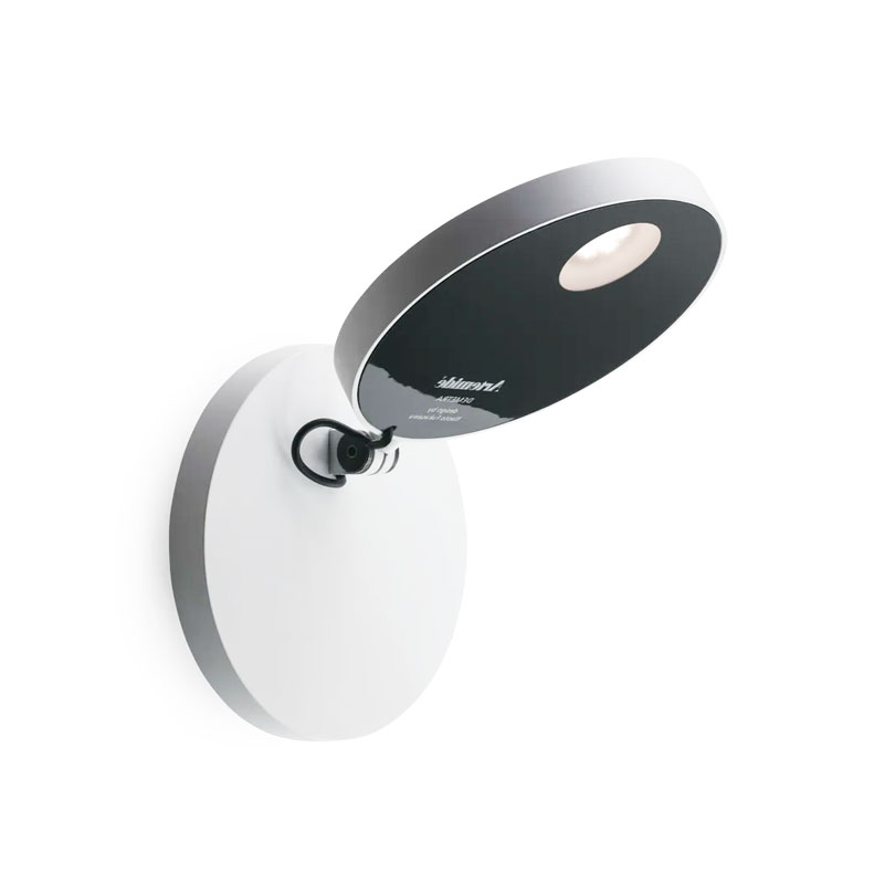 Angers Nantes Cholet Saumur Icones Artemide applique Demettra Blanc led Naoto Fukasawa 3