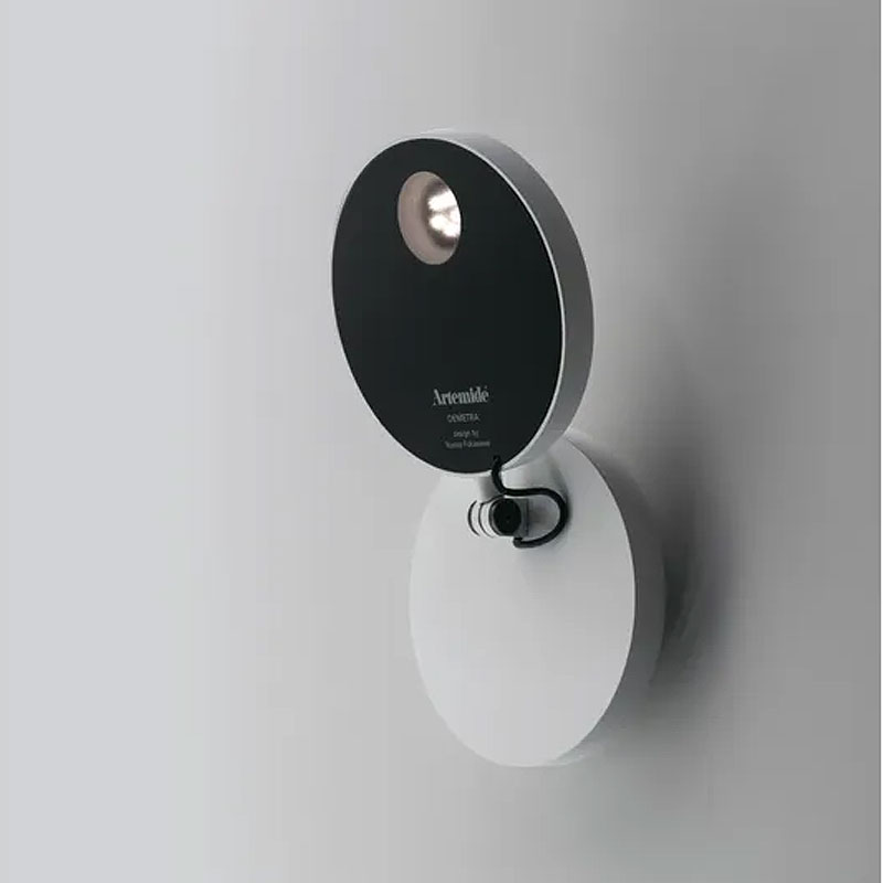 Angers Nantes Cholet Saumur Icones Artemide applique Demettra Blanc led Naoto Fukasawa 4