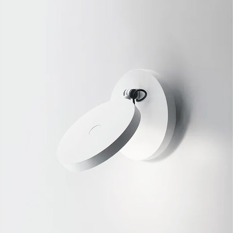 Angers Nantes Cholet Saumur Icones Artemide applique Demettra Blanc led Naoto Fukasawa 6
