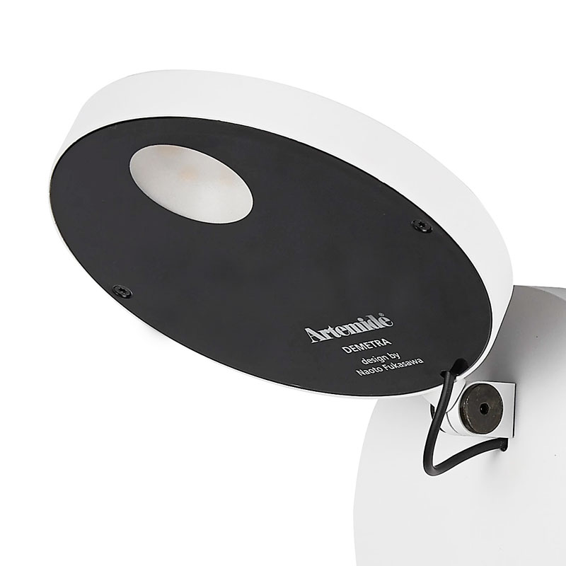 Angers Nantes Cholet Saumur Icones Artemide applique Demettra Blanc led Naoto Fukasawa 8