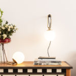 Angers Nantes Cholet Saumur Icones Artemide applique NH Wall laiton verre suspension Neri & Hu 10